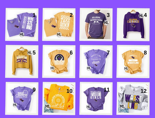 Bellbrook Golden Eagles wrestling collection