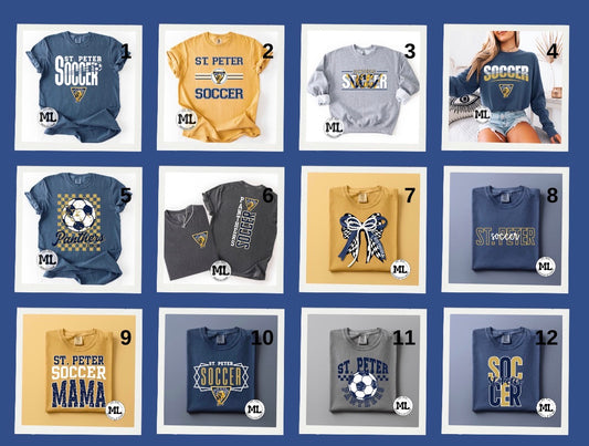 St. Peter Panthers 2026 Soccer Collection