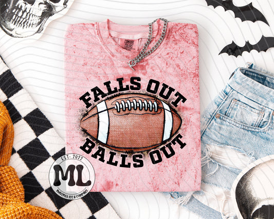 Falls out balls out color