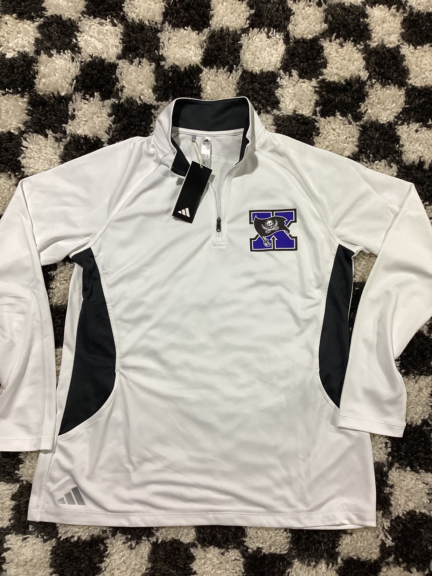 XL Adidas women’s fit quarter zip with pockets in stock