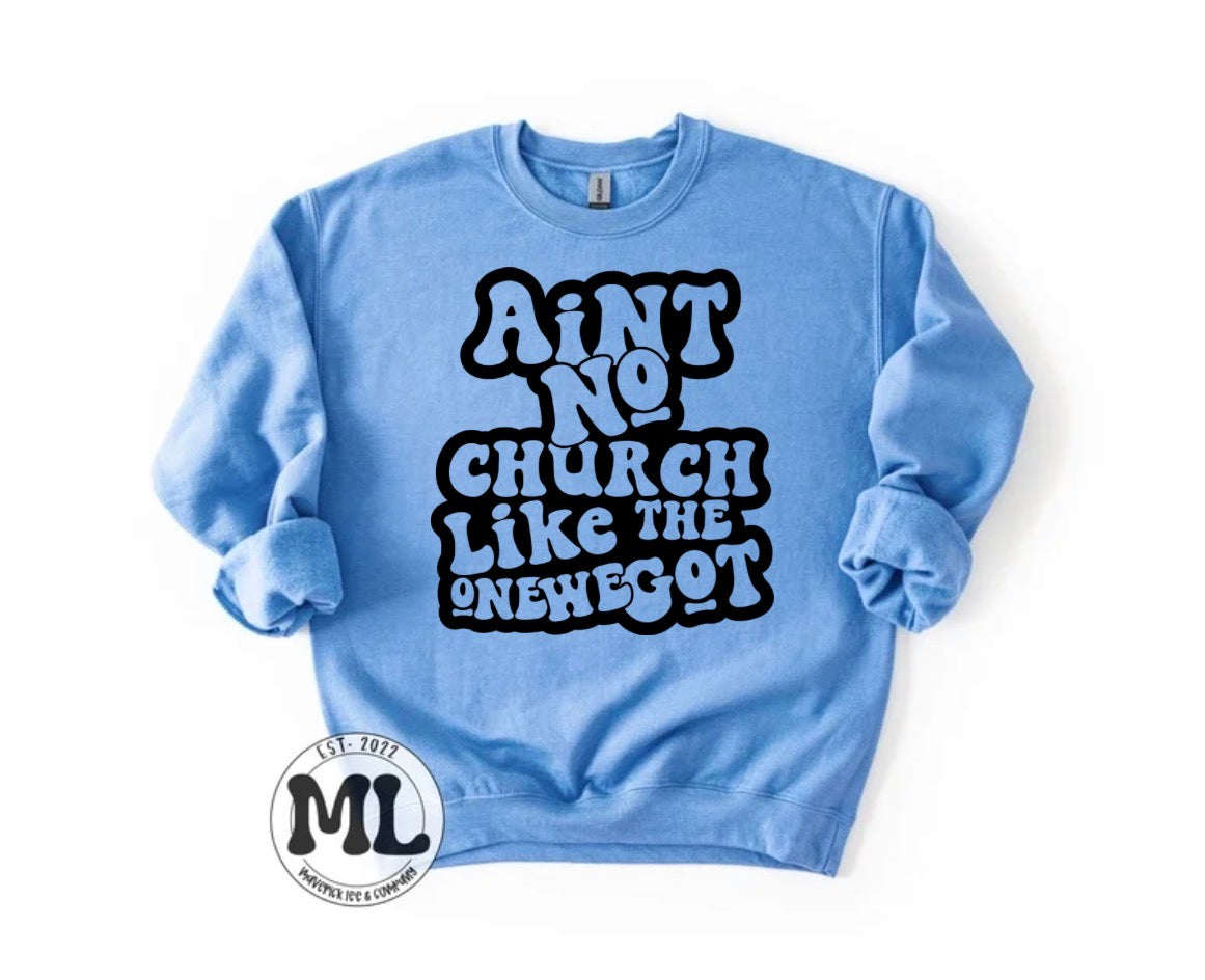 Ain’t no church - black