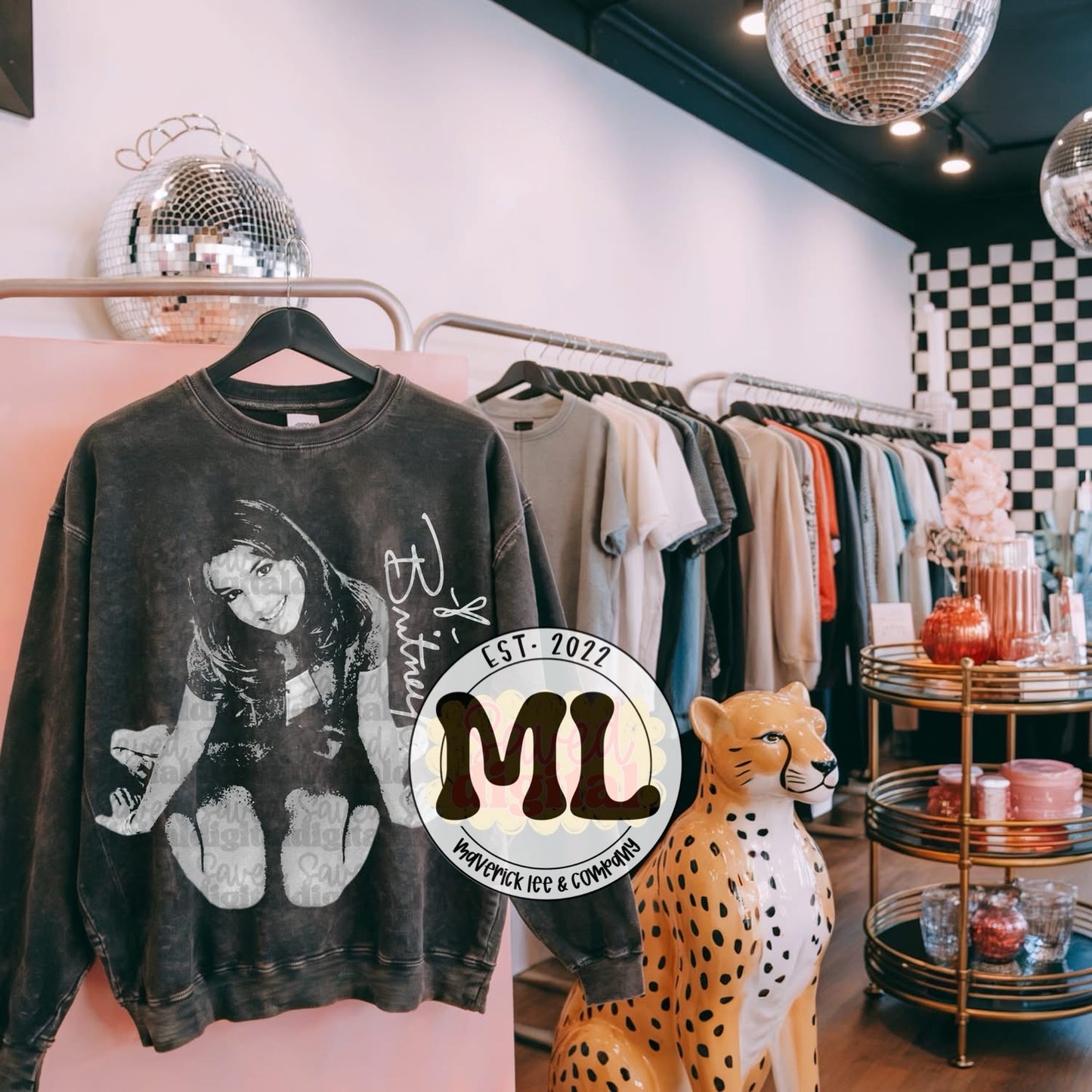 Halftone Collection - only on dark garments