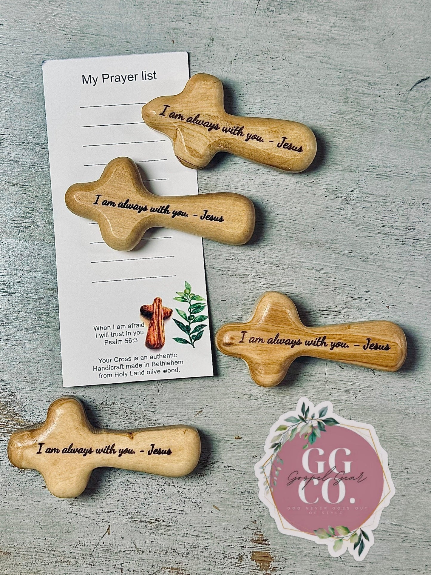 Engraved Olive Wood Comfort Cross, Christian Comfort Cross, Handmade Cross, Handheld Prayer Cross, Christian Gift