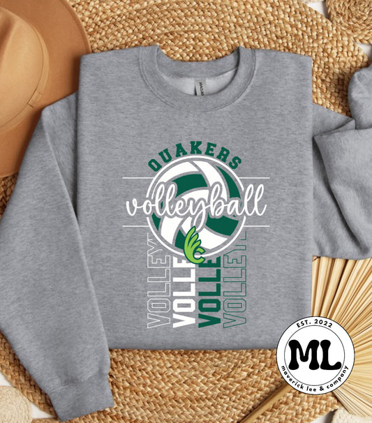Wilmington Quakers volleyball multi