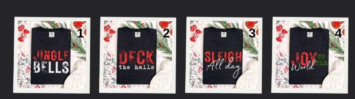 Unisex simple Christmas collection