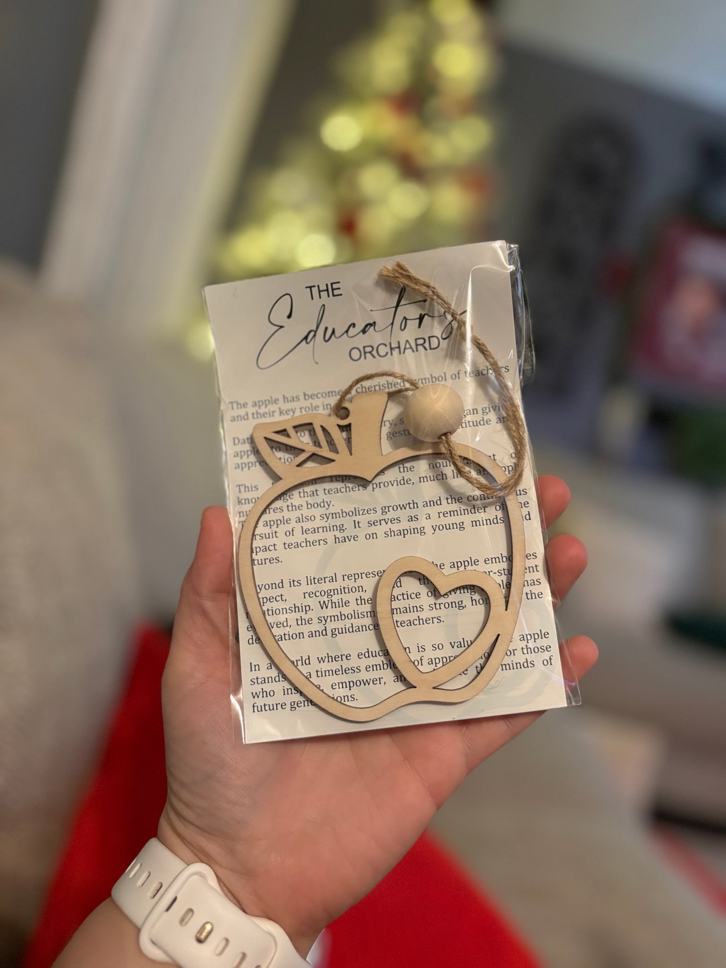 In stock the educator Orchard ornament