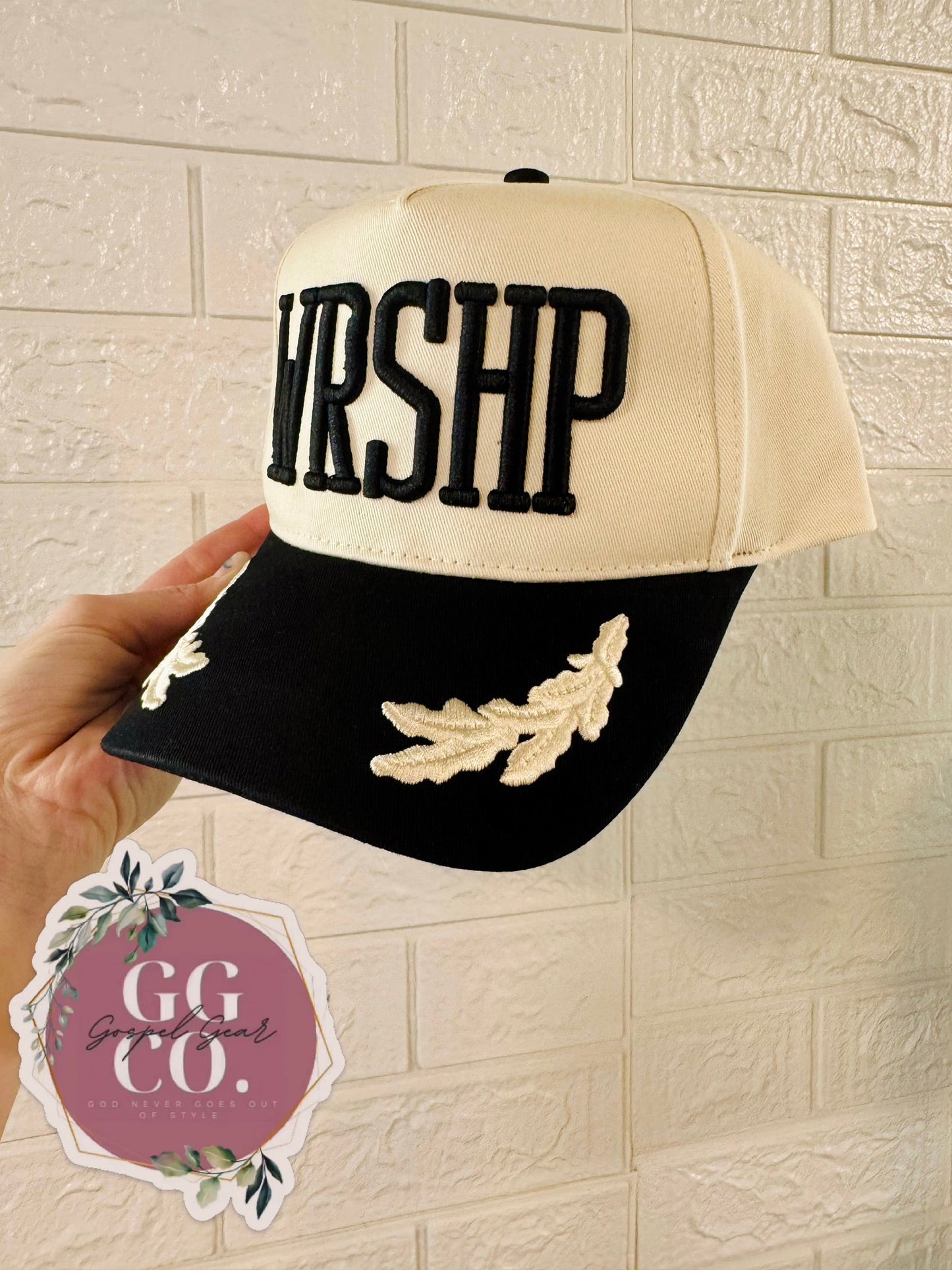 WRSHP Puff Embroidered Hat