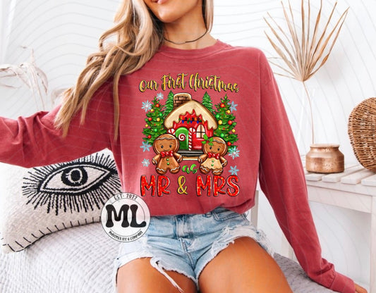 First Christmas as Mr and Mrs