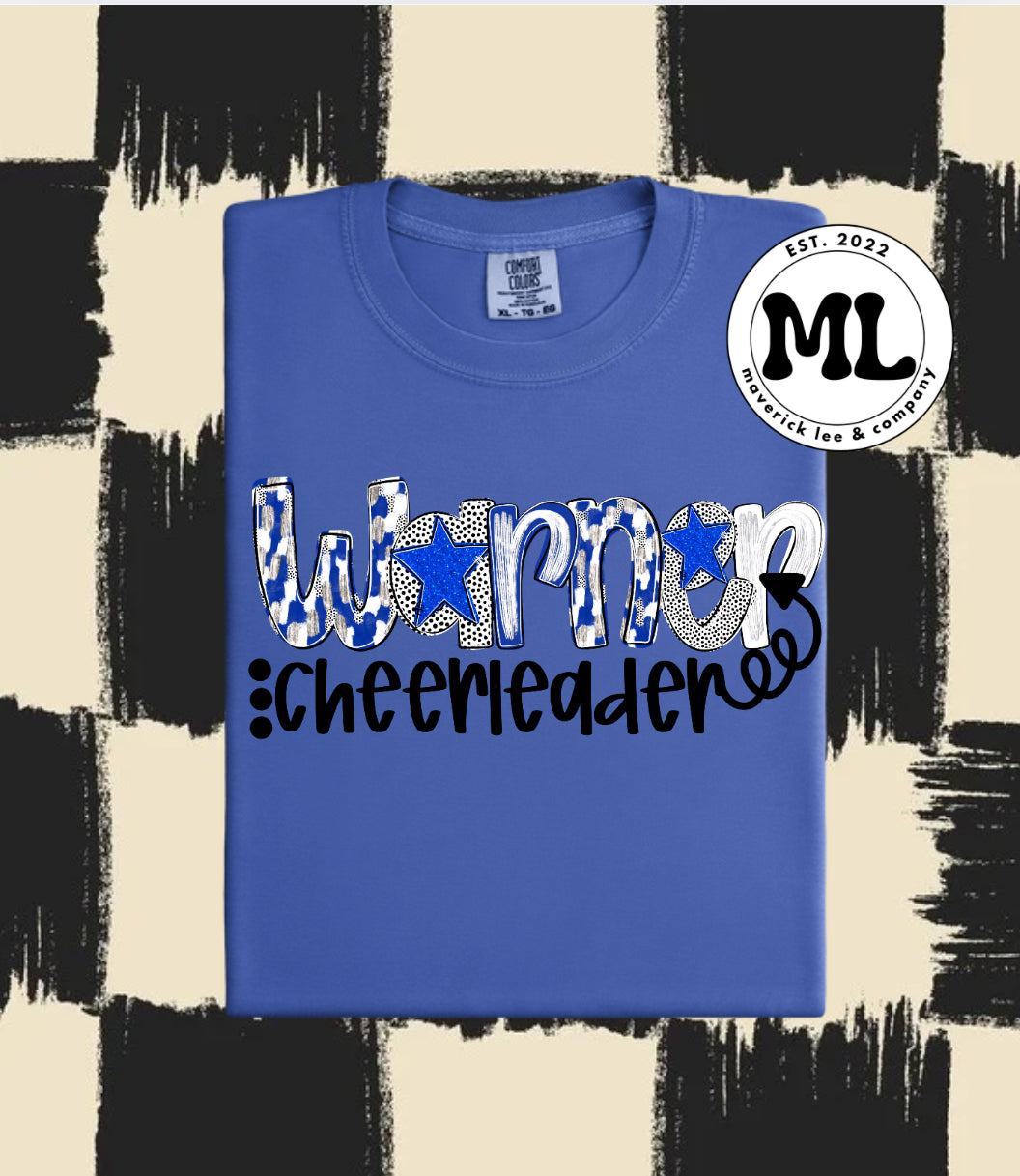 Warner cheerleader poppy