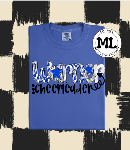 Warner cheerleader poppy