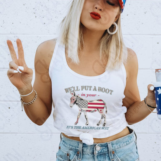 It’s the American way