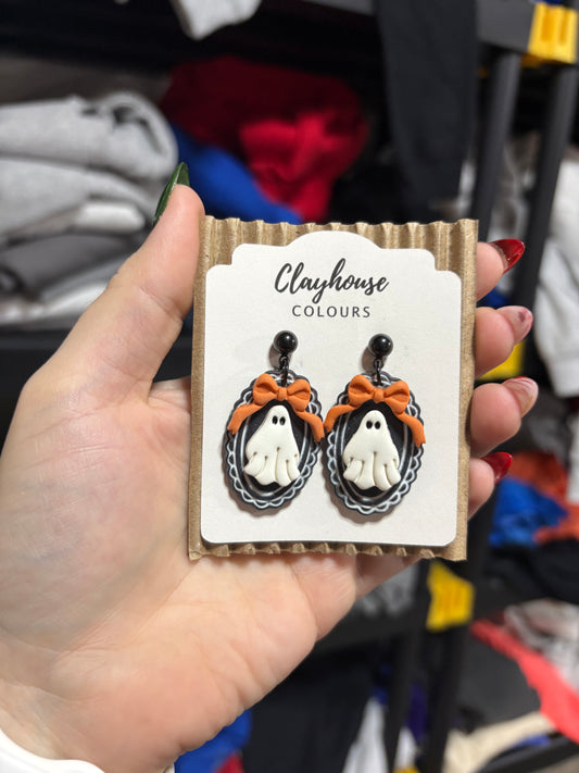 Clay earrings in stock ￼