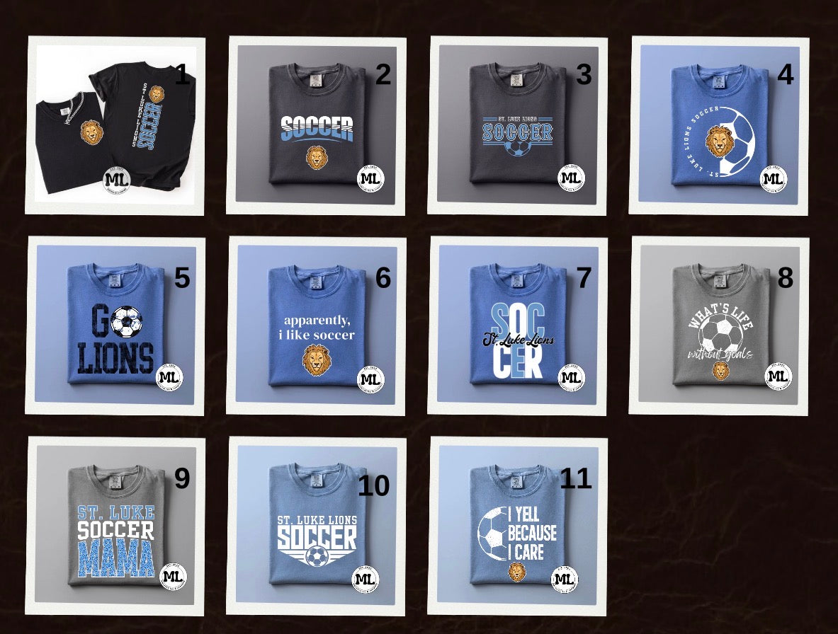 St. Luke Lions soccer collection