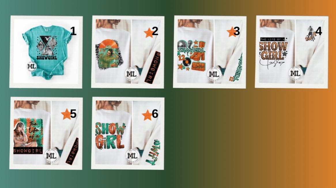 Orange and teal collection