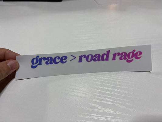 6 inch car decal in stock