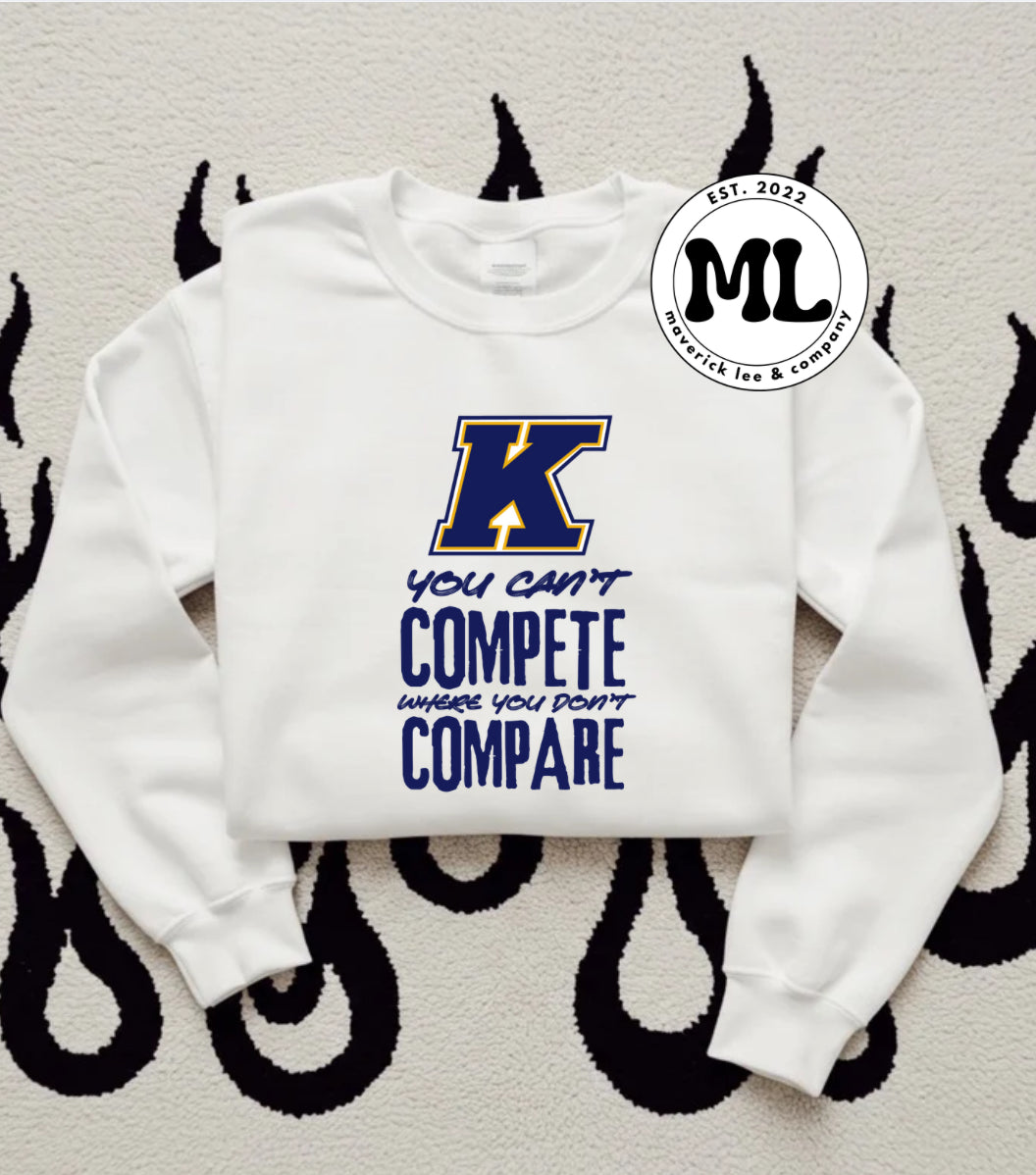 Kent state you can’t compete