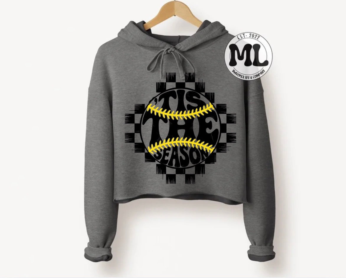 Tis’ the season - Softball - black
