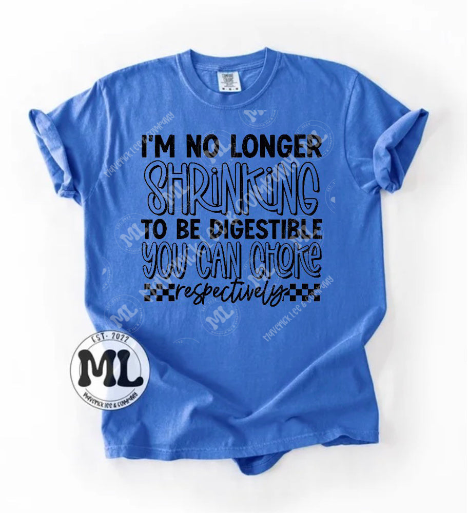 No longer shrinking black