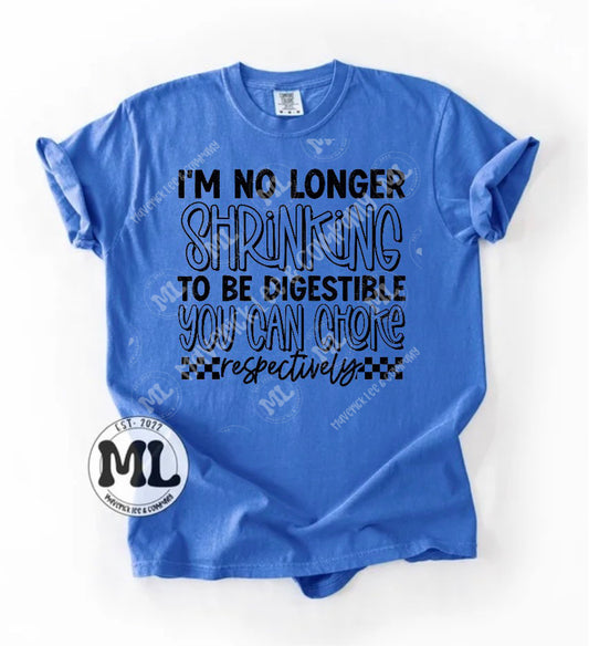 No longer shrinking black