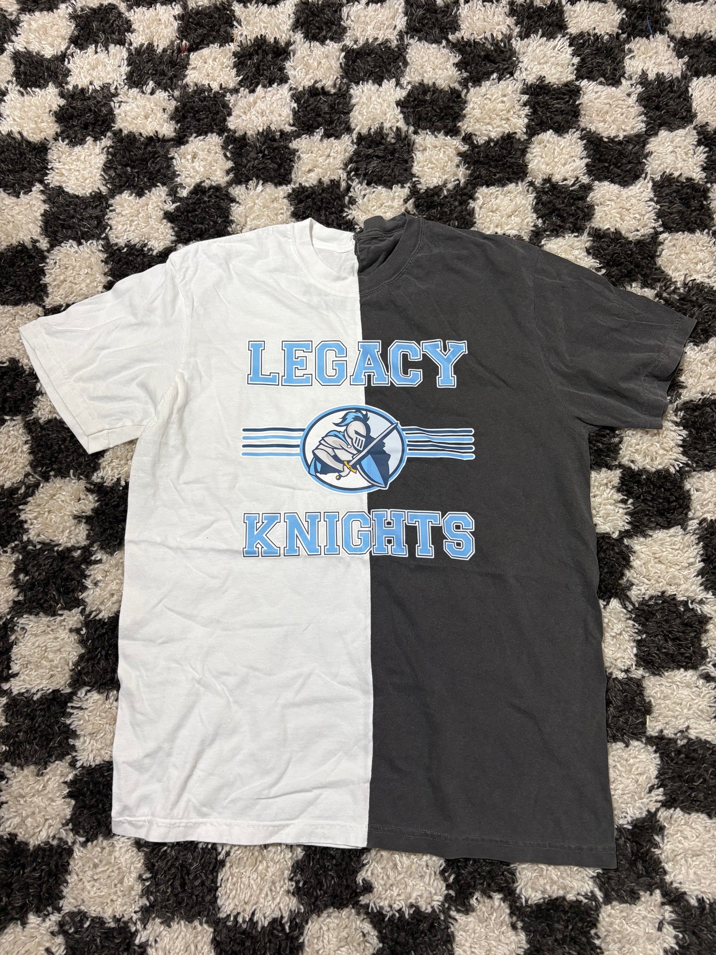 Large split tee in stock