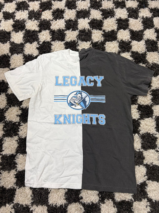 Large split tee in stock