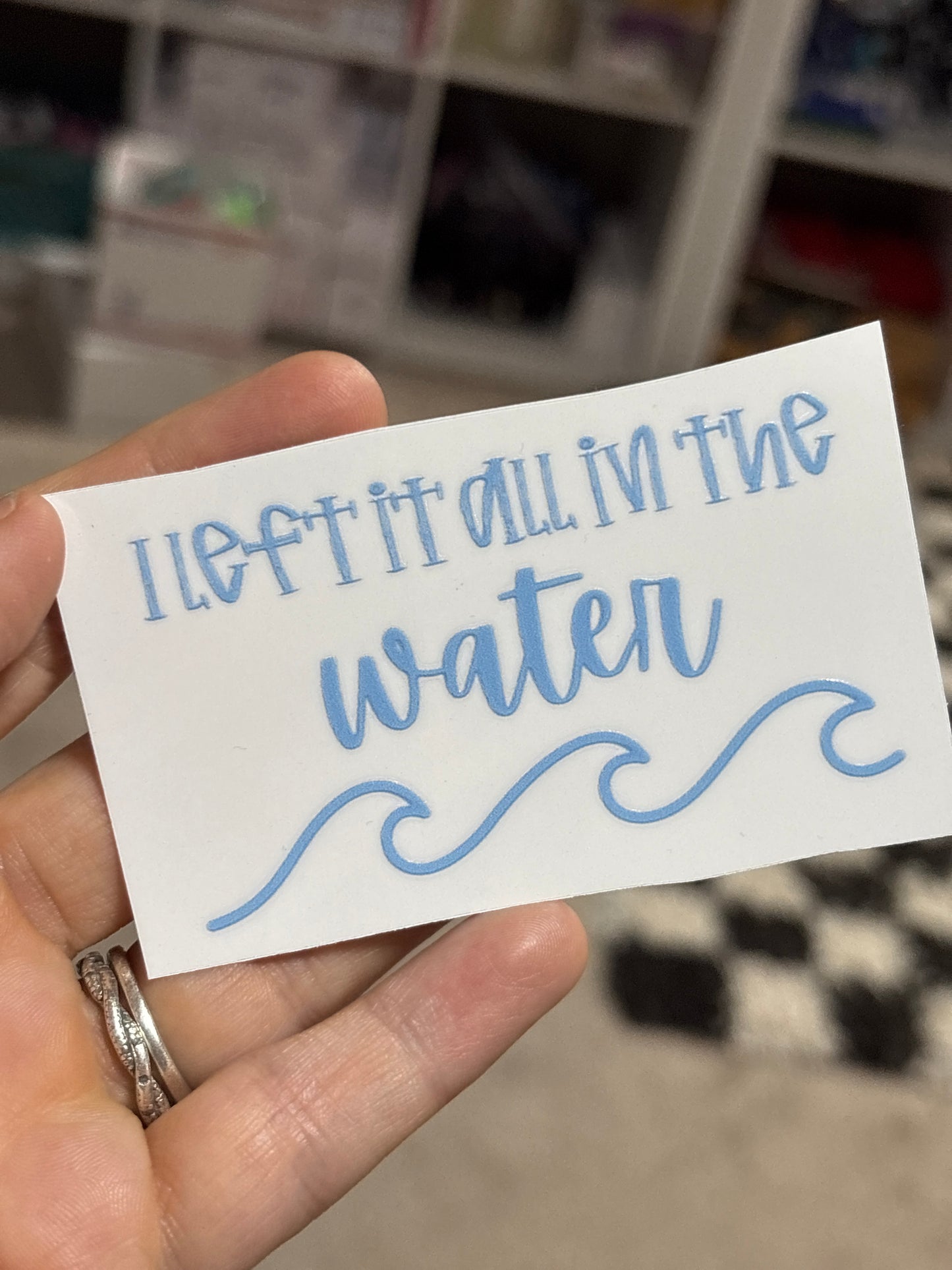 UVDTF sticker in stock