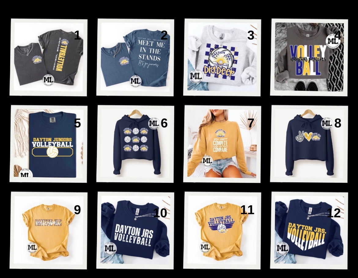 Dayton Jrs. volleyball collection