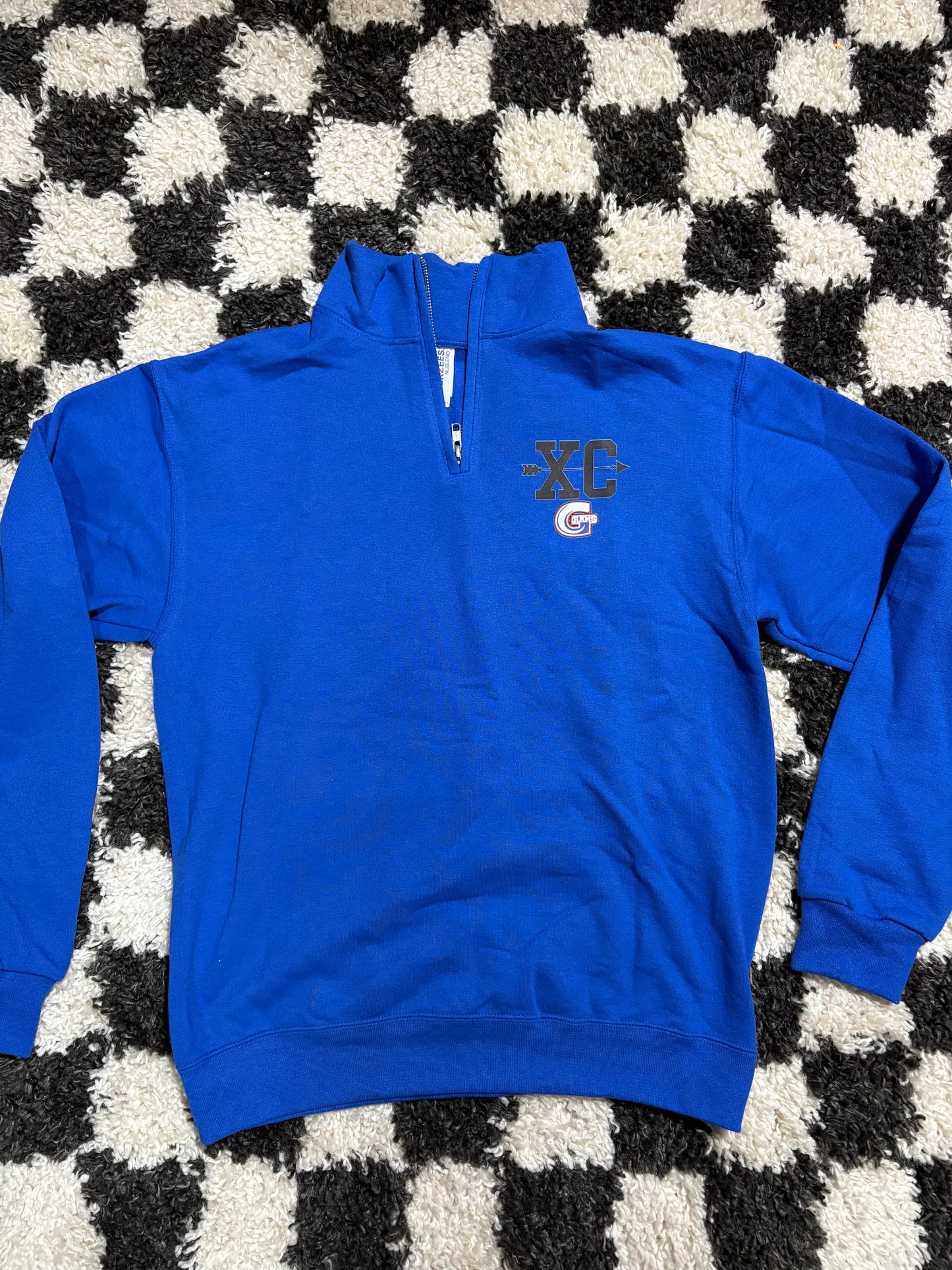 In stock - quarter zip