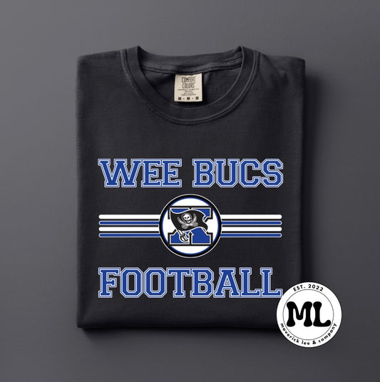 Wee Bucs football unisex varsity