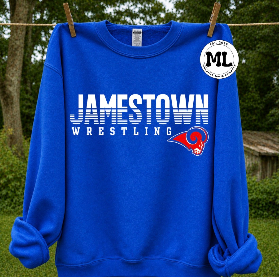 Jamestown wrestling collection, October 2026