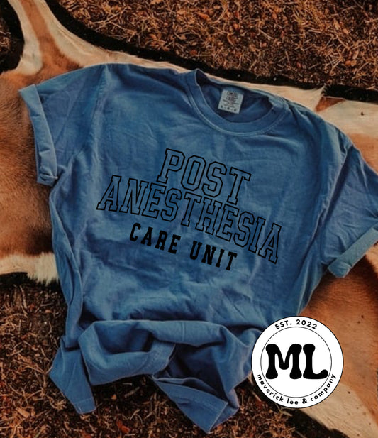 Post anesthesia care unit – black outline
