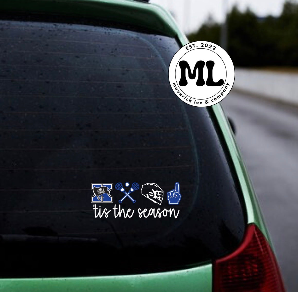 Xenia Lacrosse - tis the season decal 6” – UVDTF sticker