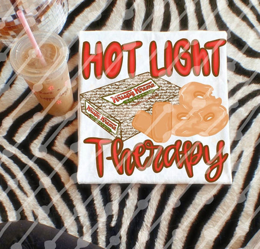 Hot light therapy
