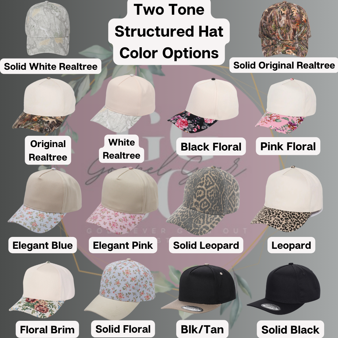 Created With A Purpose Bow Embroidered Hat