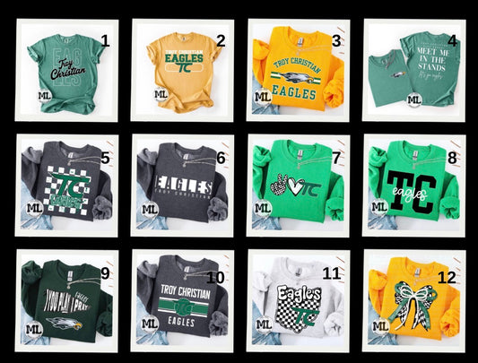 Troy Christian Eagles Collection