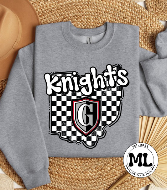 Greenon Knights checkered Ohio