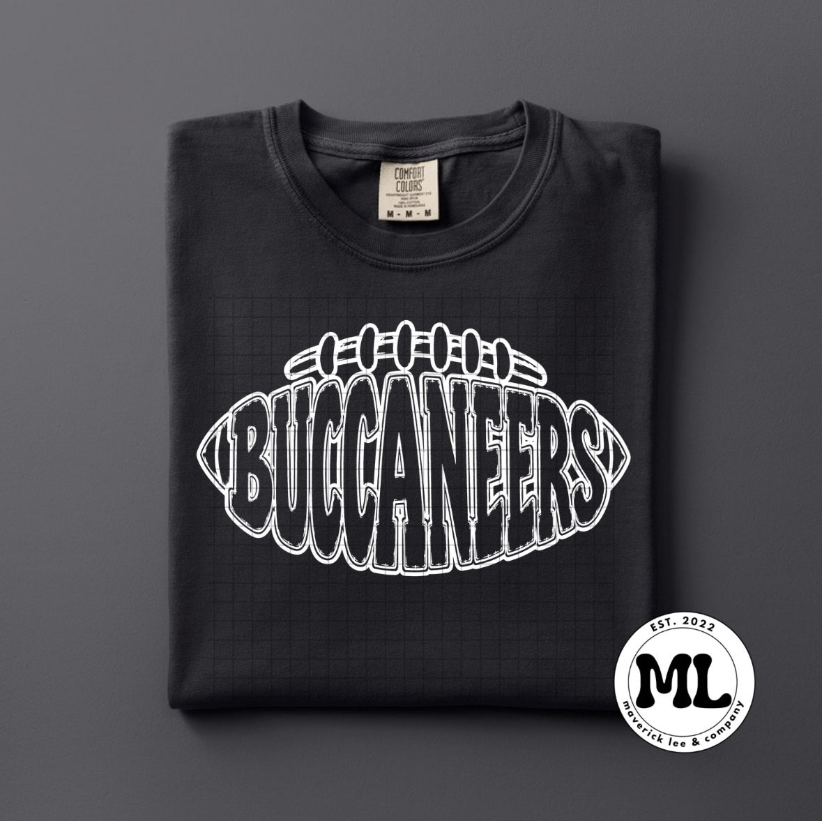 Buccaneers - white football letters