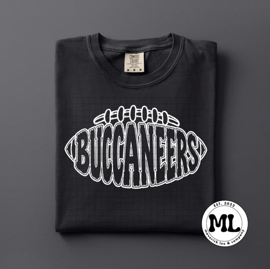 Buccaneers - white football letters