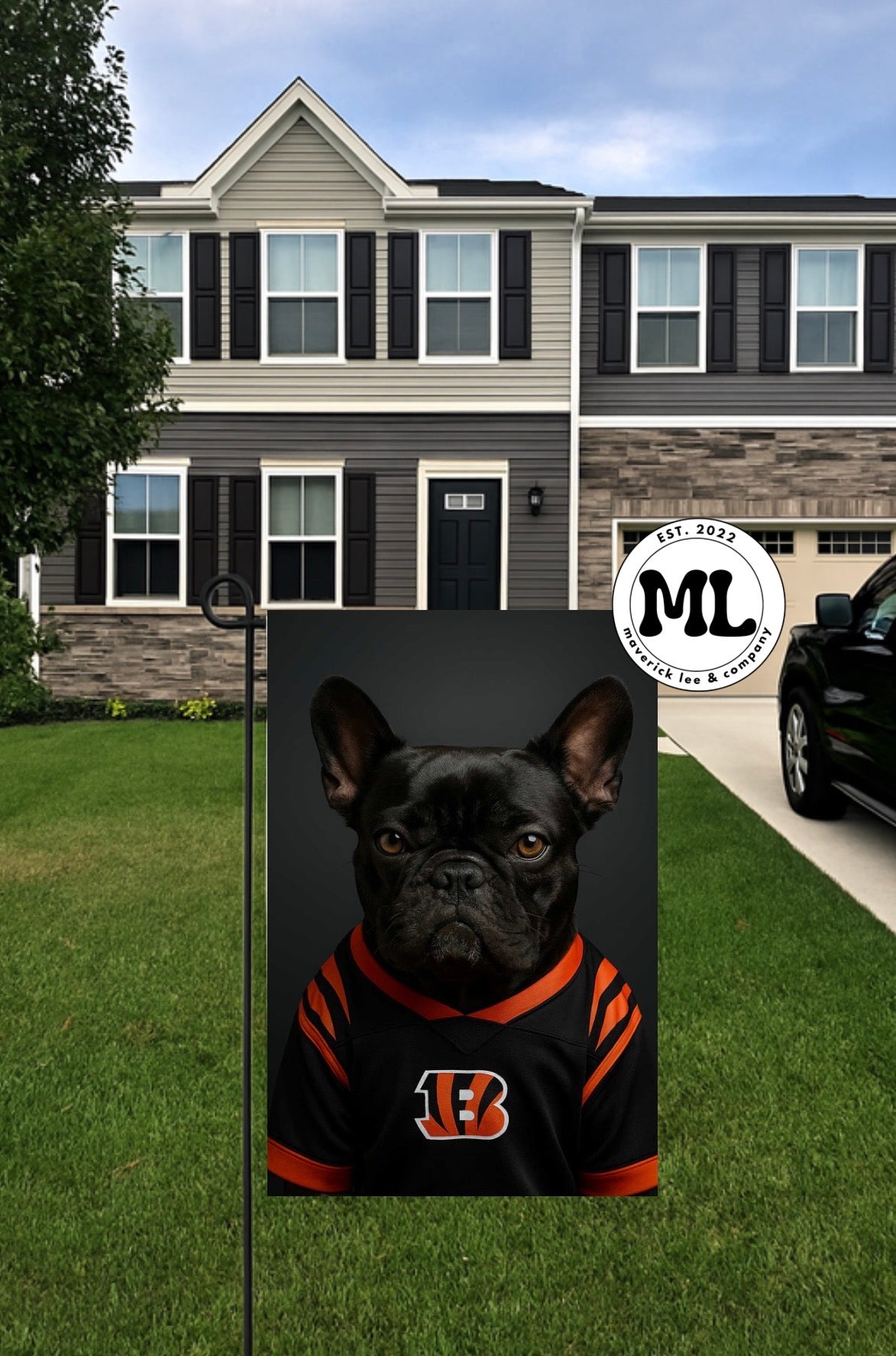 Custom pet garden flag