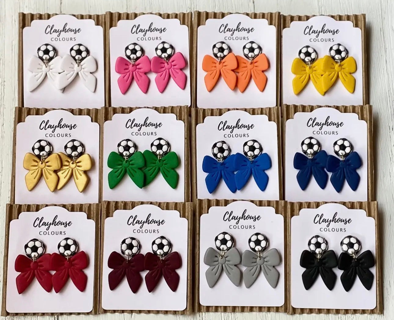 Sports bow Earrings