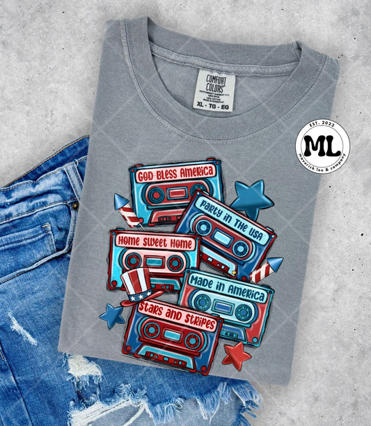 Patriotic tapes