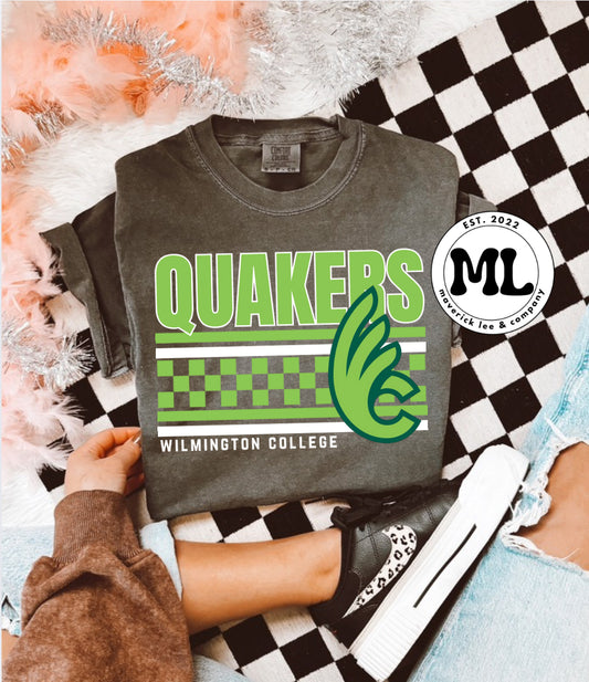 Wilmington Quakers multicolored checkers
