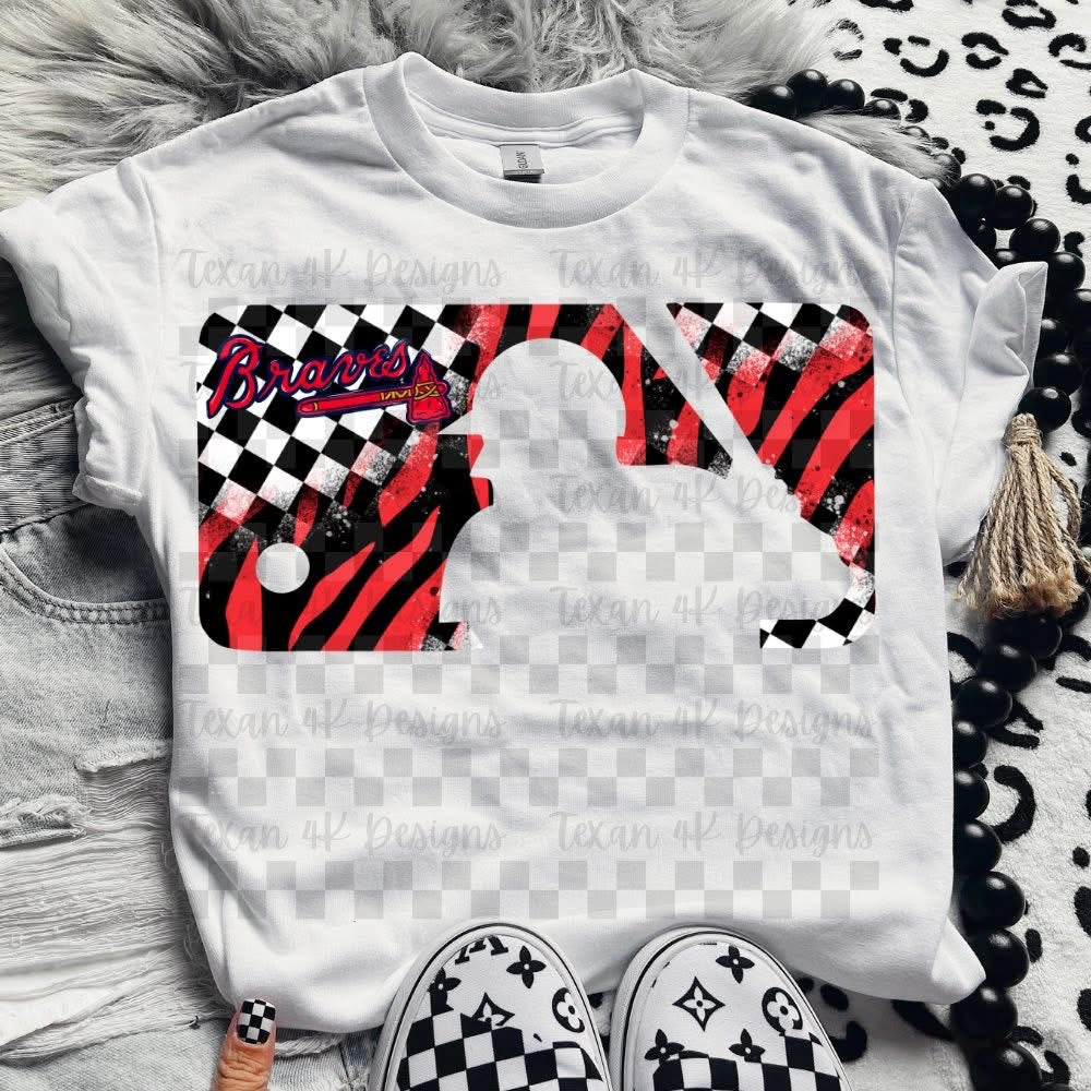 Zebra and checkered baseball collection