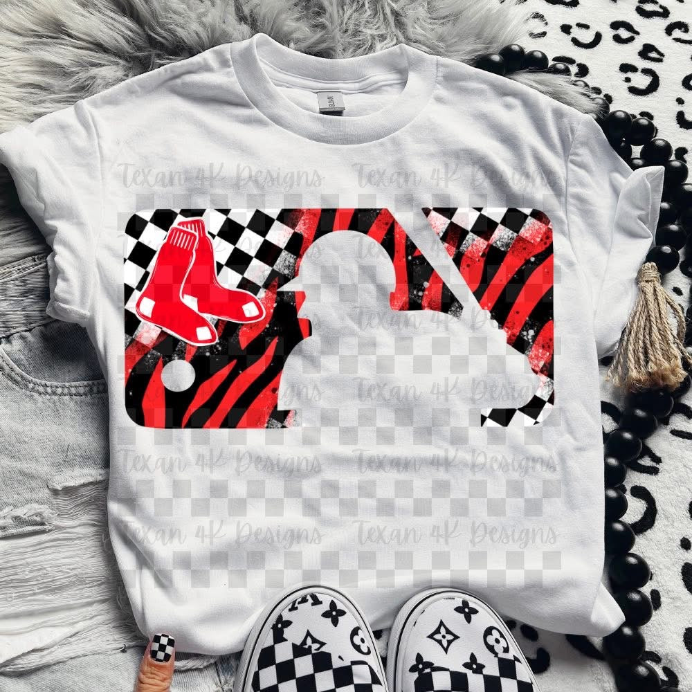 Zebra and checkered baseball collection
