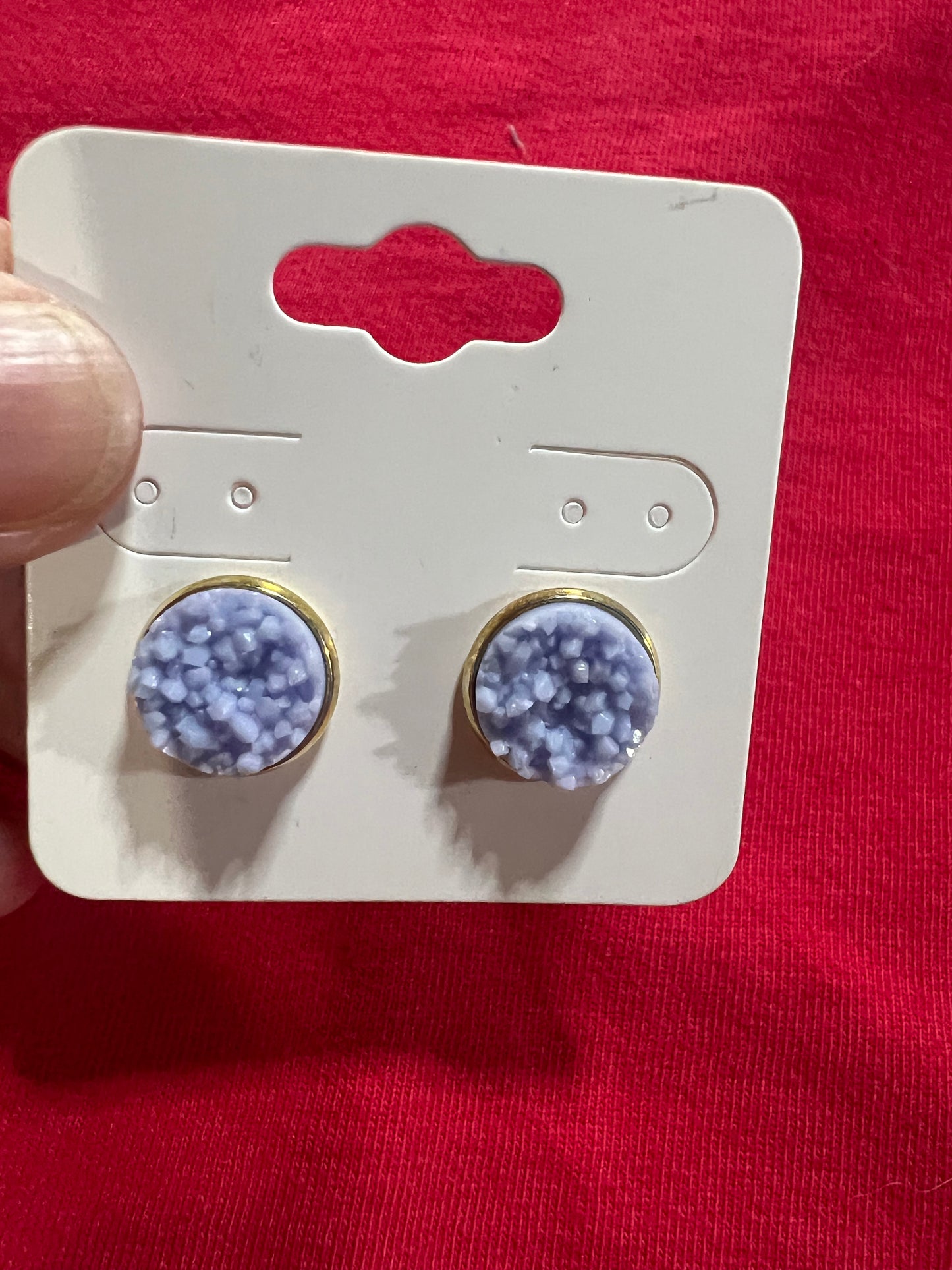 In stock earrings 12mm