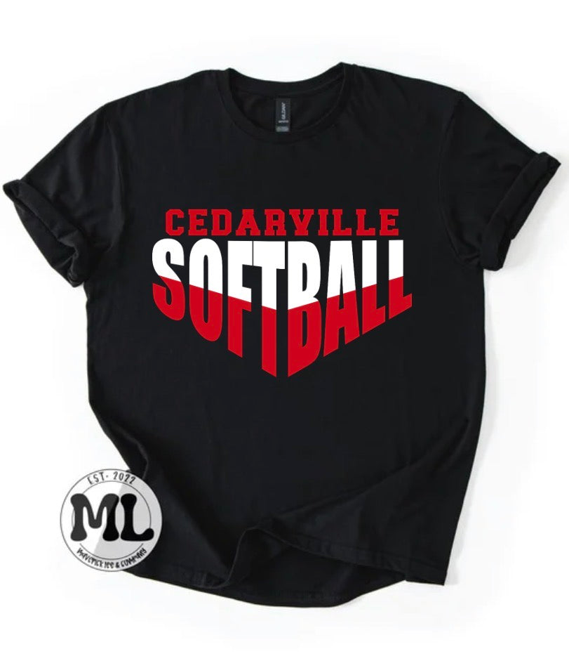 Cedarville Indians softball collection
