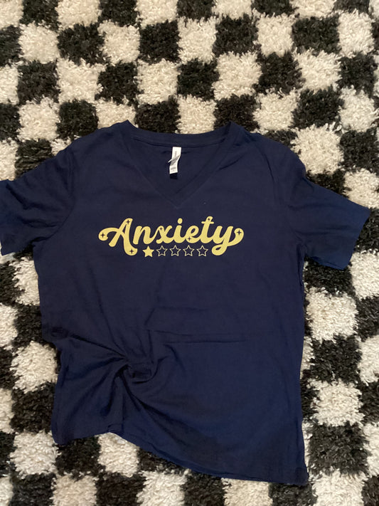 L v neck tee in stock