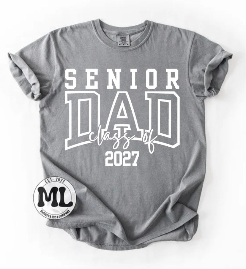 Black and white senior parents collection 2027