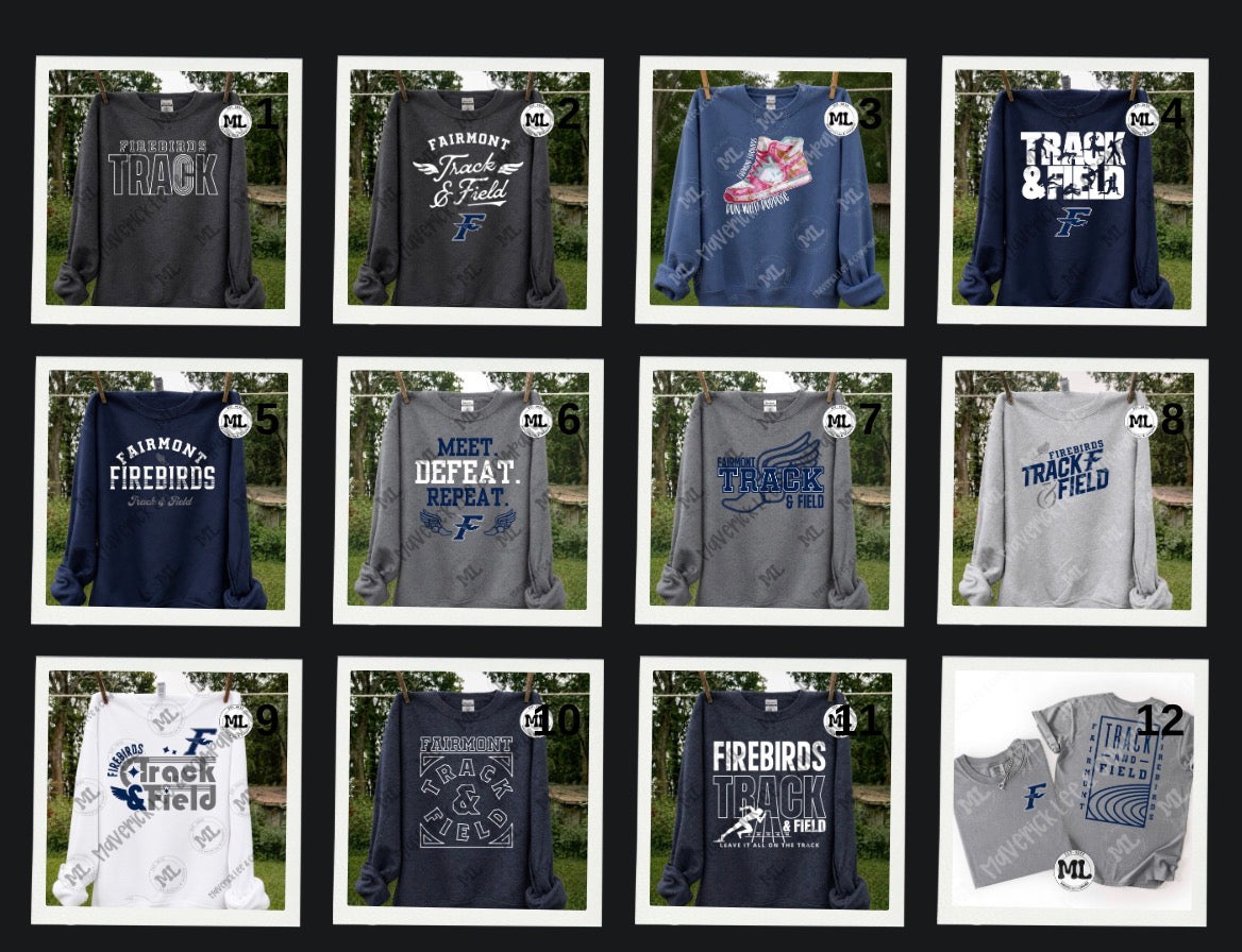 Fairmont Firebirds Track collection