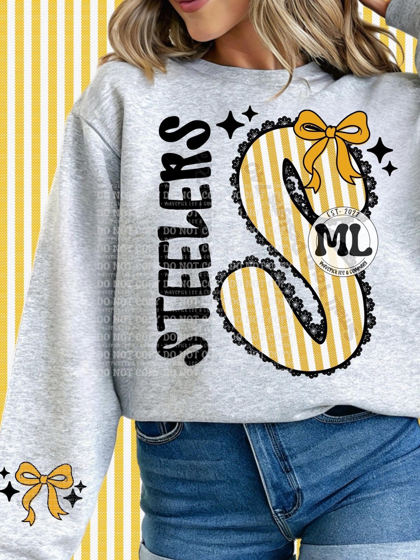 Seersucker football with sleeve collection